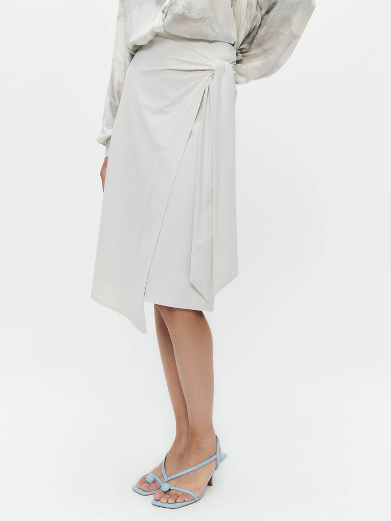 Ilona skirt technical jersey | Sand