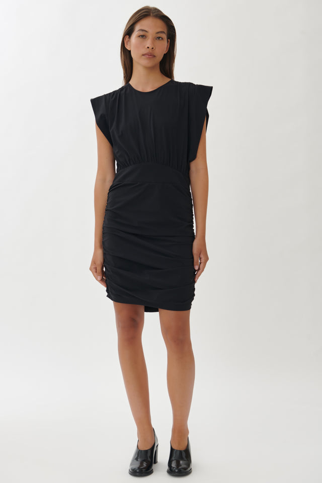 Bina Dress Technical Jersey | Black