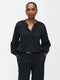 Franc Blouse Technical Jersey | Black