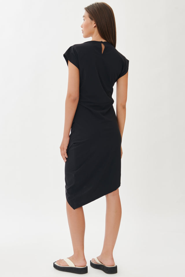Luxor Dress Technical Jersey | Black