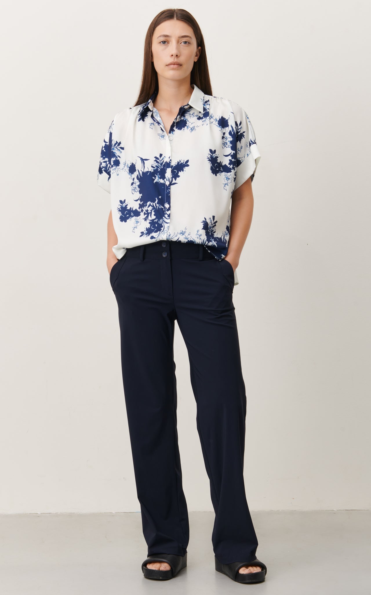 Landa Pants Technical Jersey | Blue