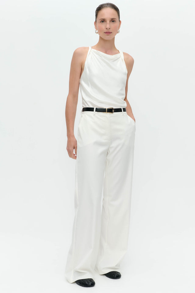 Marika viscose top | Off White