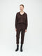 Dora Top Technical Jersey | Dark Brown