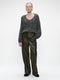 Thera eco leather pants | Army