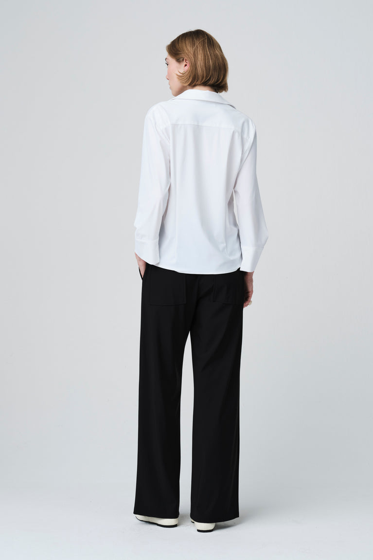 Iva blouse technical jersey | White