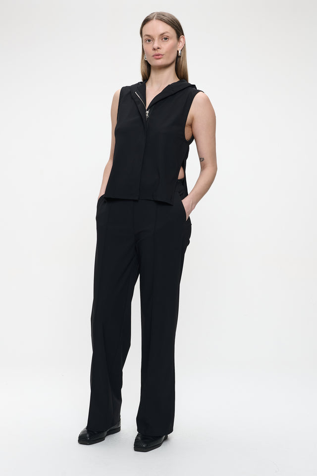 Thera pants brush technical jersey | Black