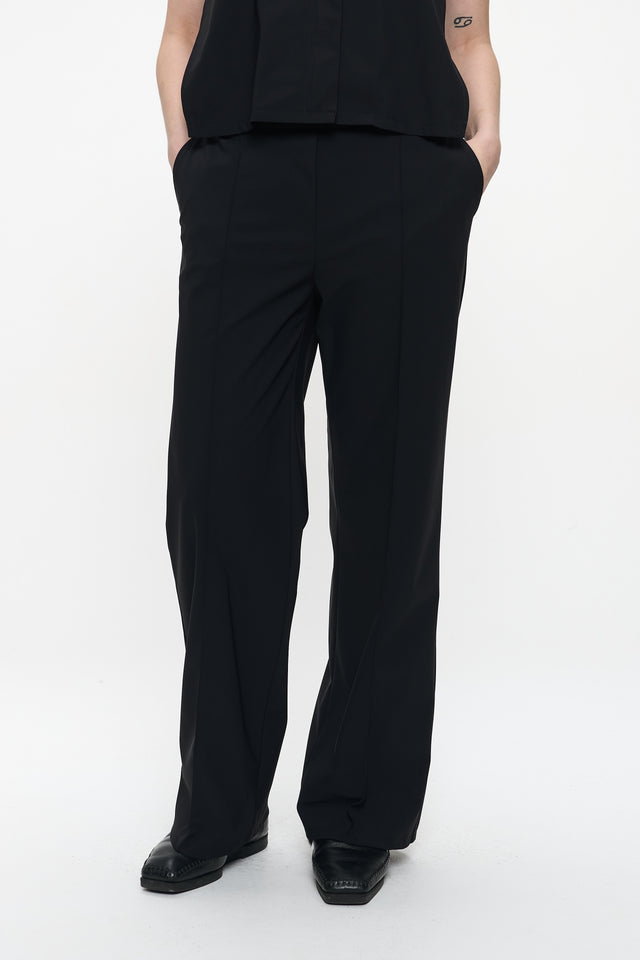 Thera pants brush technical jersey | Black