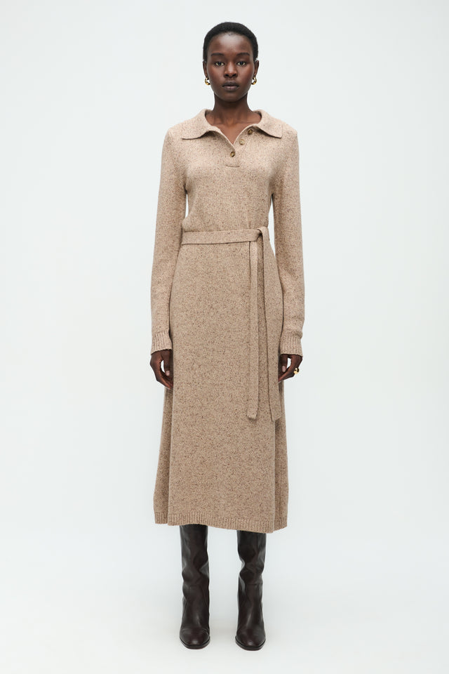 Wesley Dress | Beige