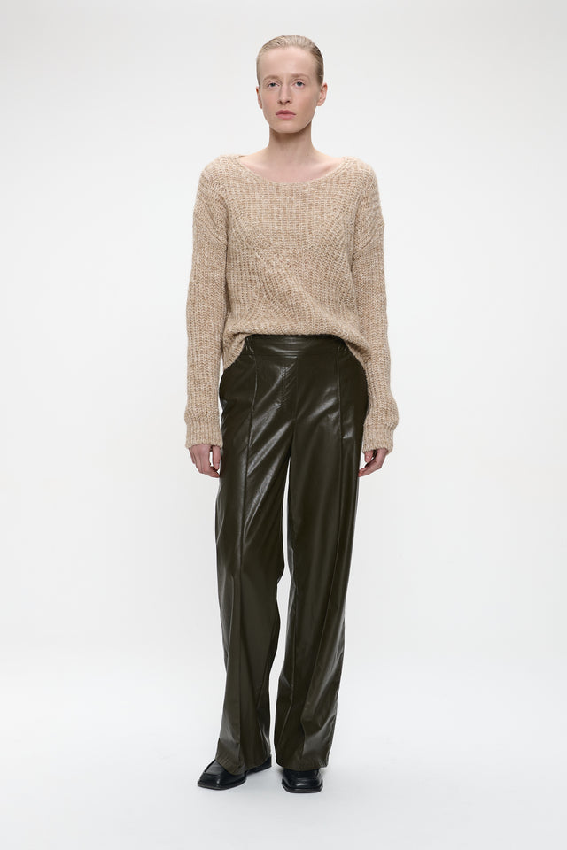 Pullover melange H23376 | Gold
