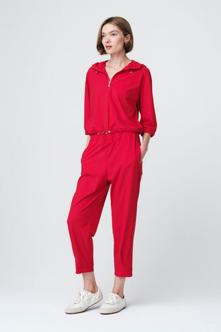 Rosemarie pants technical jersey | Red