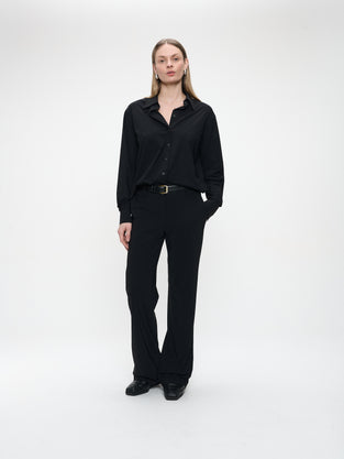Linda pants technical jersey | Black