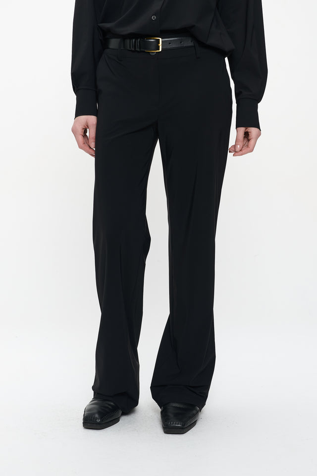 Linda pants technical jersey | Black