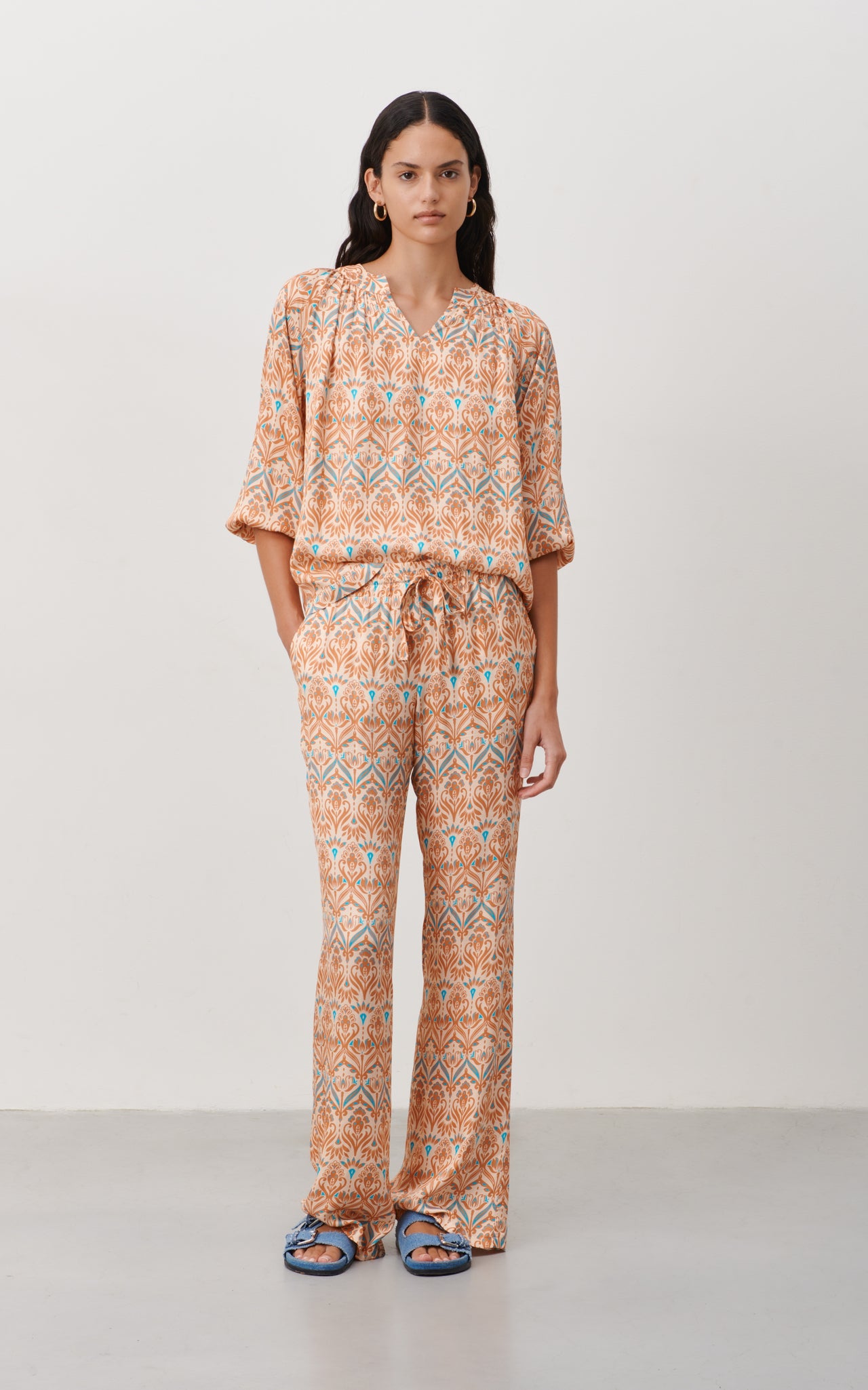 San Pants Technical Jersey | Amaranto