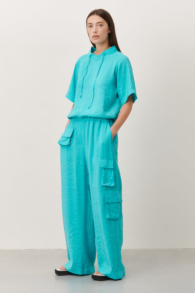 Charly Pants | Turquoise