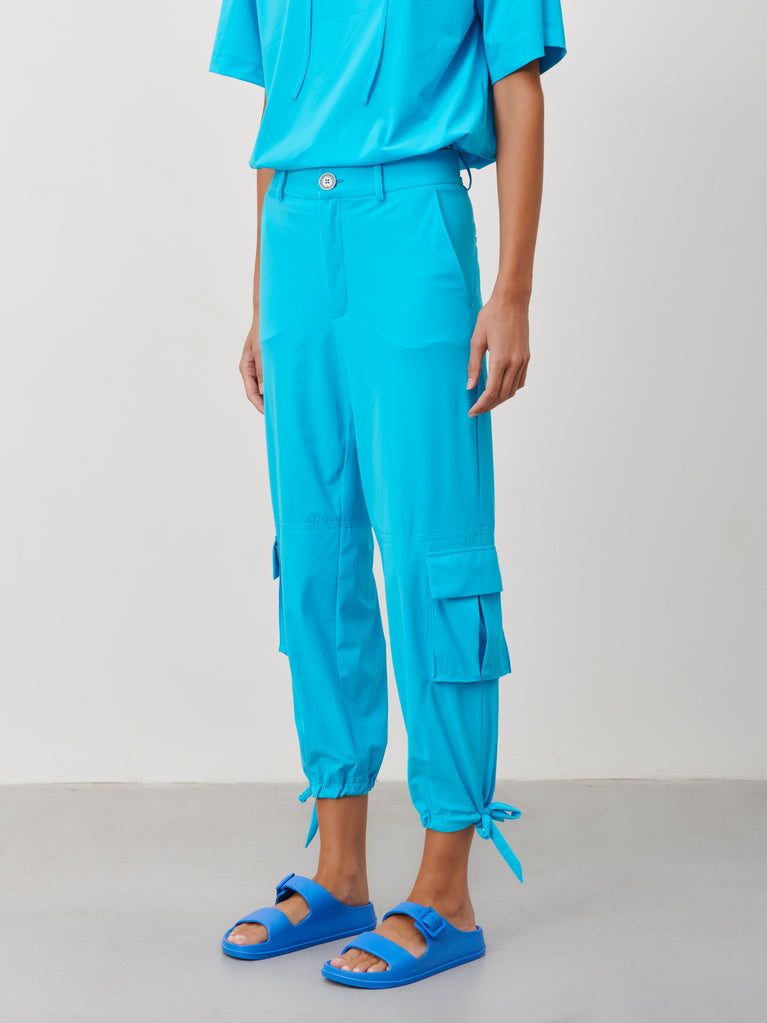 Trend Pants Technical Jersey | Light Blue