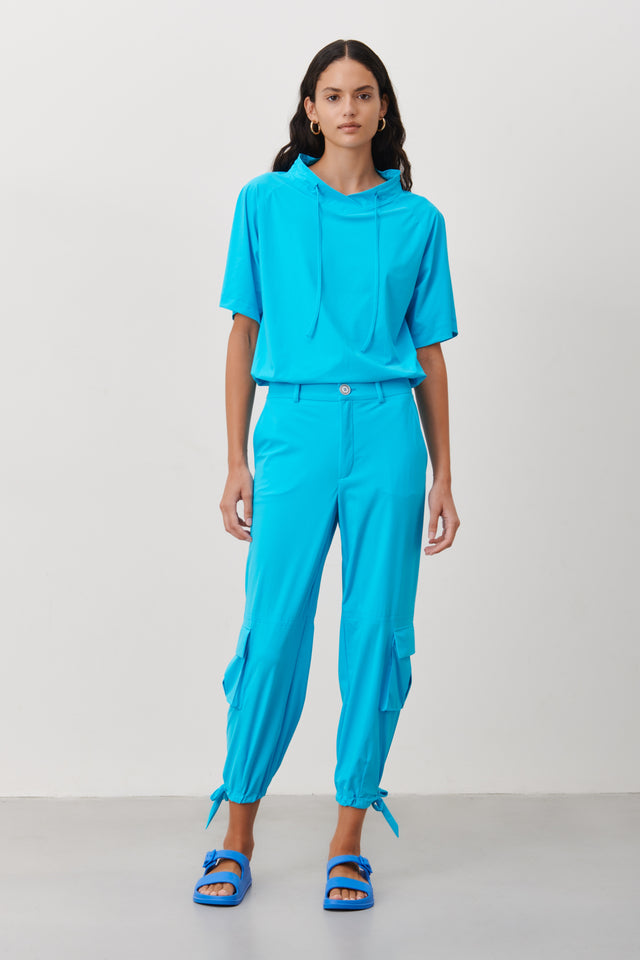 Trend Pants Technical Jersey | Light Blue