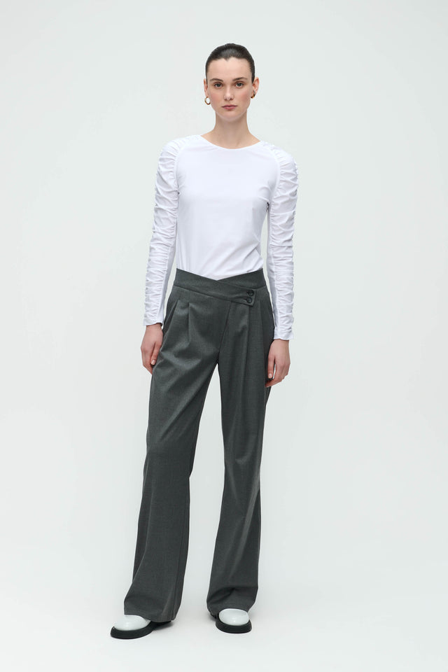 Carlina Top Technical Jersey | White