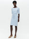 Lea dress technical jersey | Light Blue