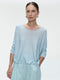 Pullover cotton dyed 3404 | Pastel Blue
