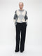 Pullover rhomboids 1082 | Grey