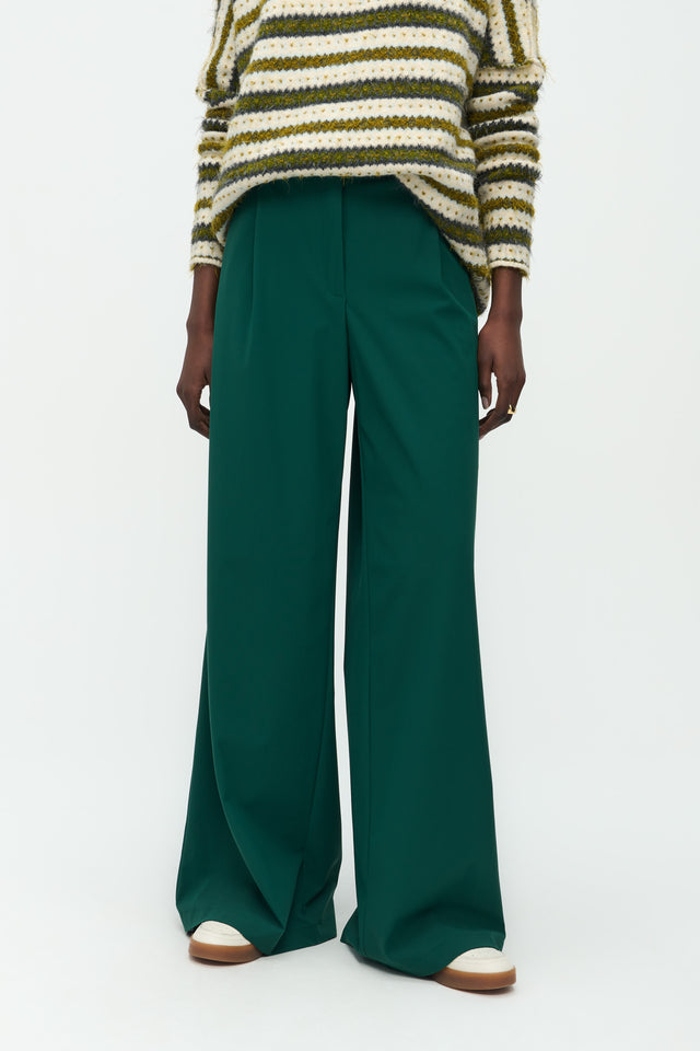 Marga Pants Technical Jersey | Green