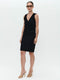 Romana dress technical jersey | Black