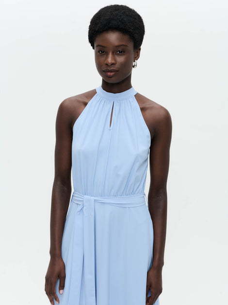 Willy dress technical jersey | Mid Blue