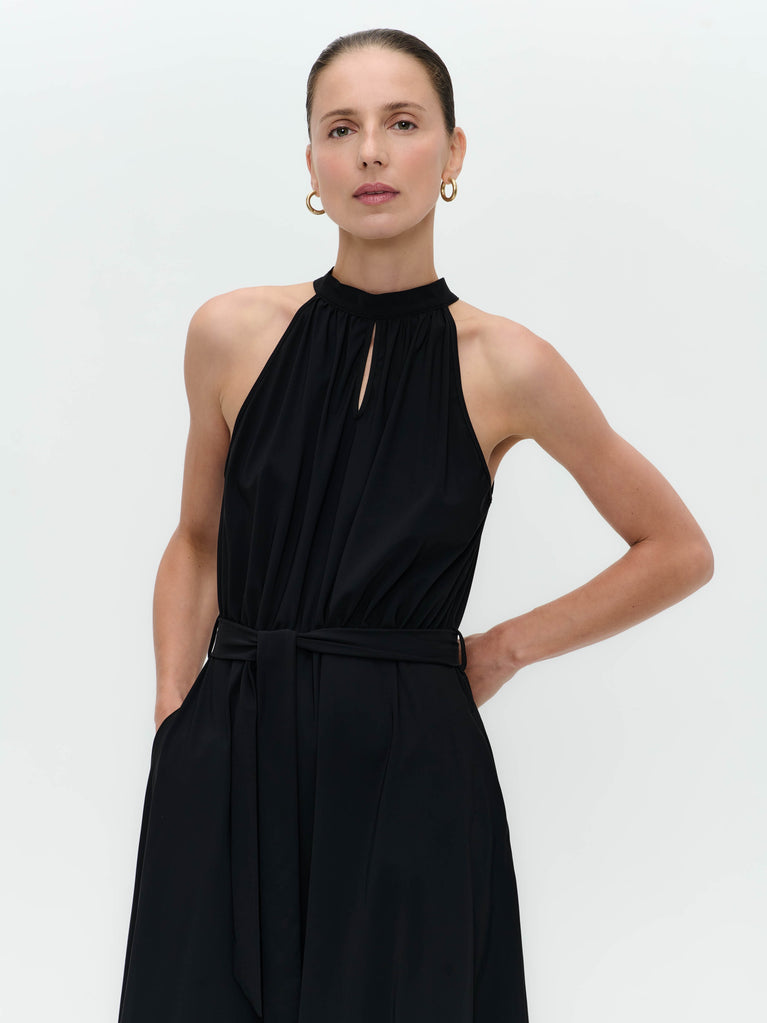 Willy dress technical jersey | Black