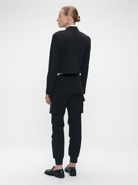 Velda blazer brush tech jersey | Black