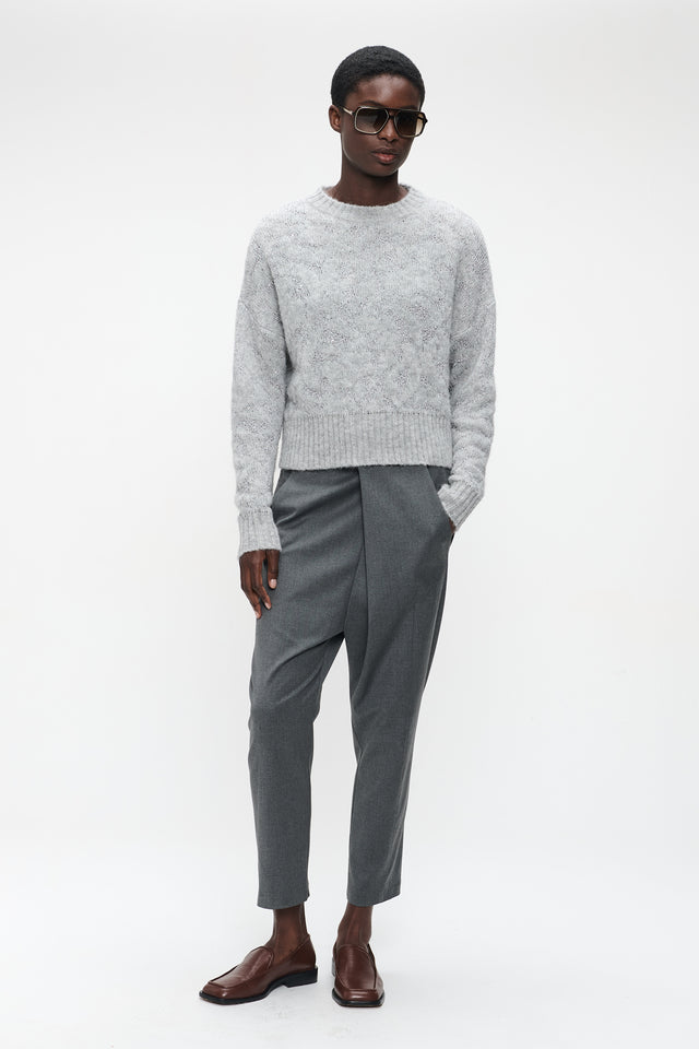 Klaus viscose pants | Dark Grey
