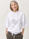 Sweatshirt Look Organic Cotton | White