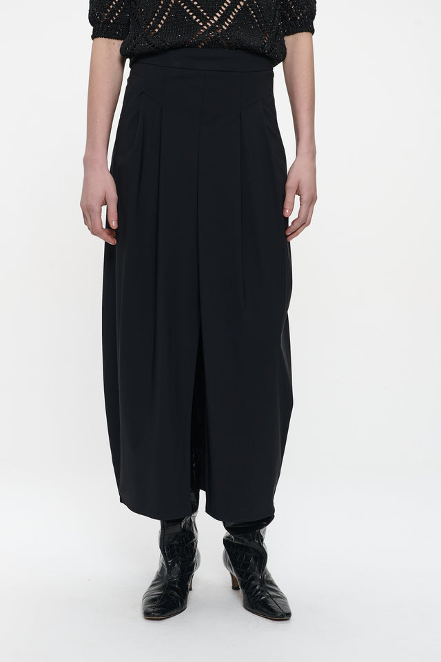 Jack skirt technical jersey | Black