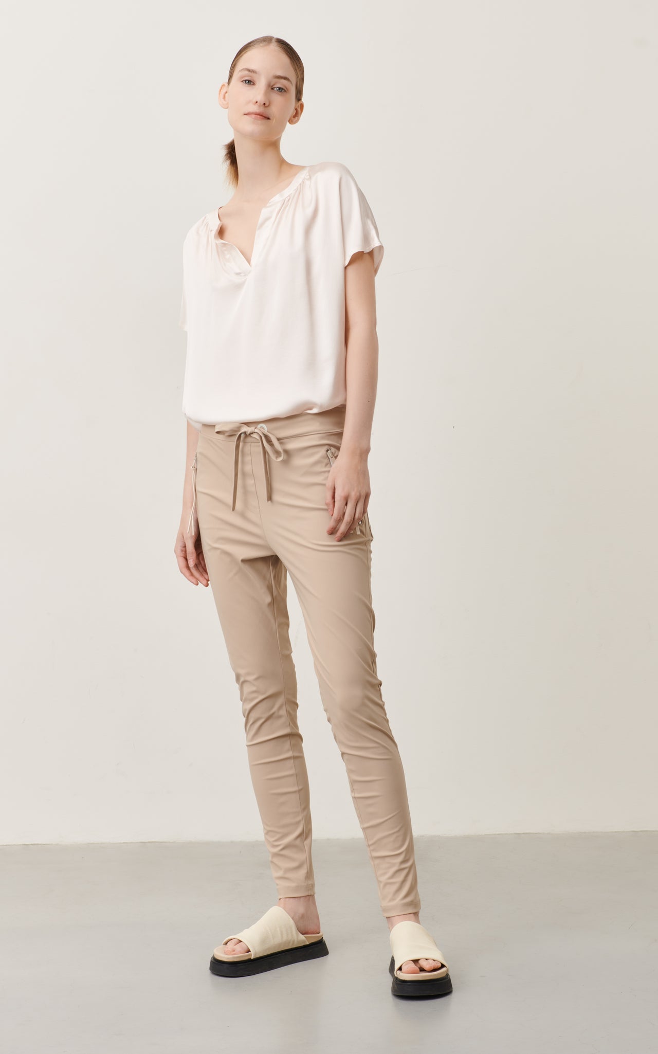 Tanja Pants Technical Jersey | Sand