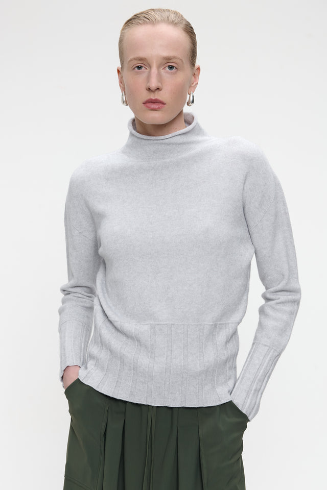 Pullover viscose NB2275 | Silver Shiny