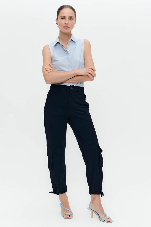 Kikkie blouse technical jersey WS | Light Blue