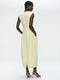 Jackie dress technical jersey | Yellow