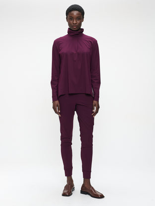 John strech technical jersey pants | Cherry