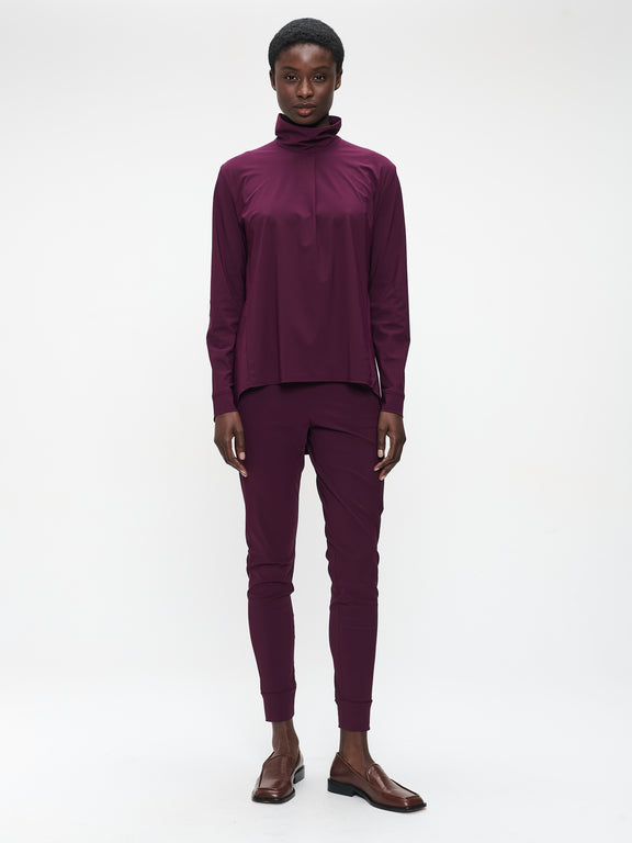 John strech technical jersey pants | Cherry