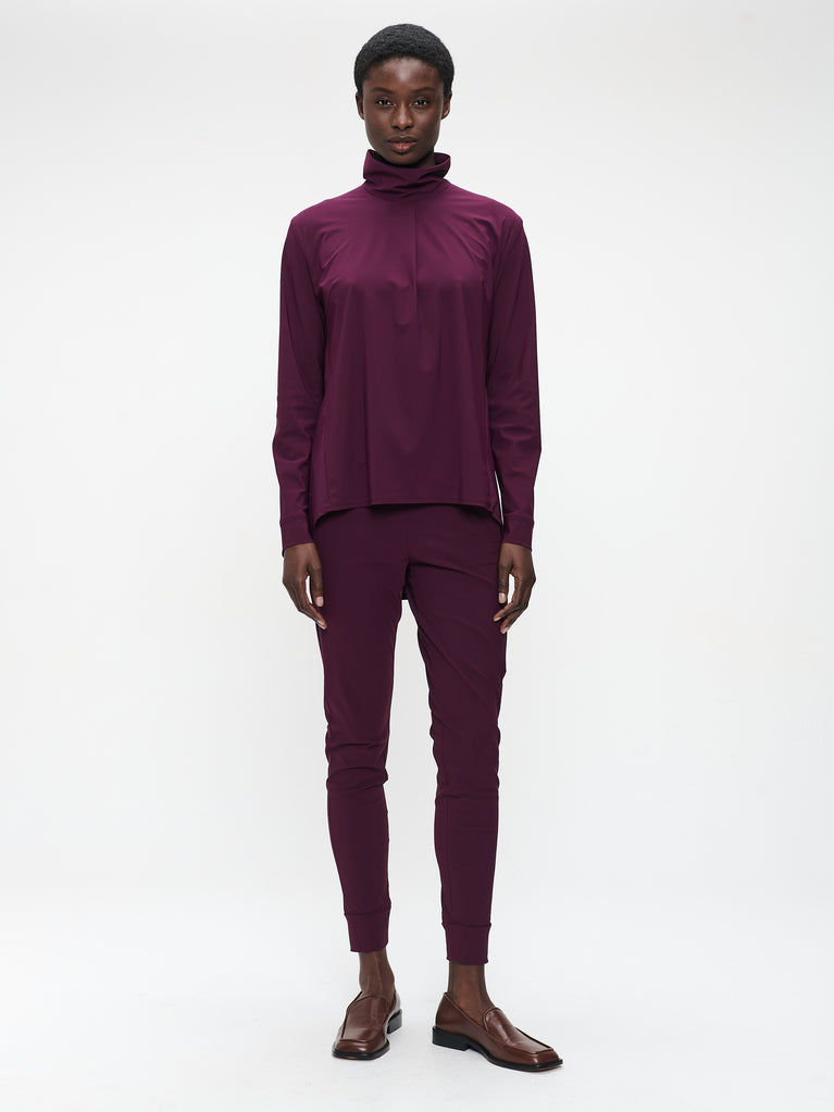 John strech technical jersey pants | Cherry