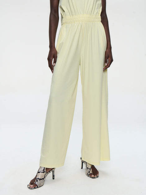 Mathilda jumpsuit technical jersey | Yellow