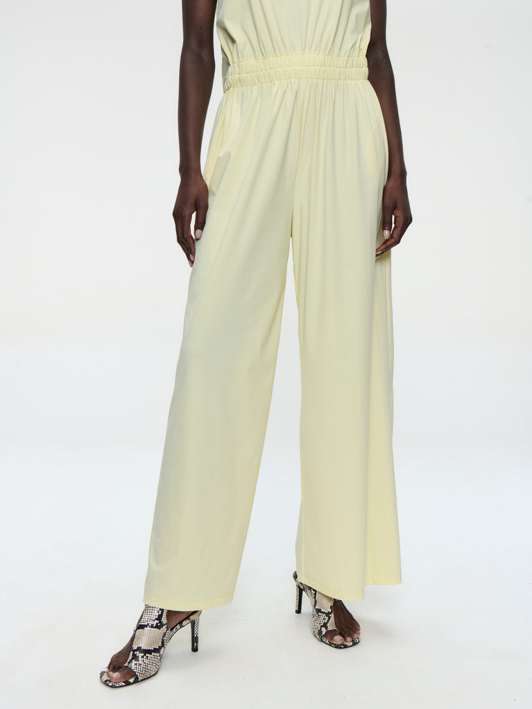 Mathilda jumpsuit technical jersey | Yellow