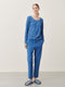 Rosa Top Technical Jersey | Mid Blue