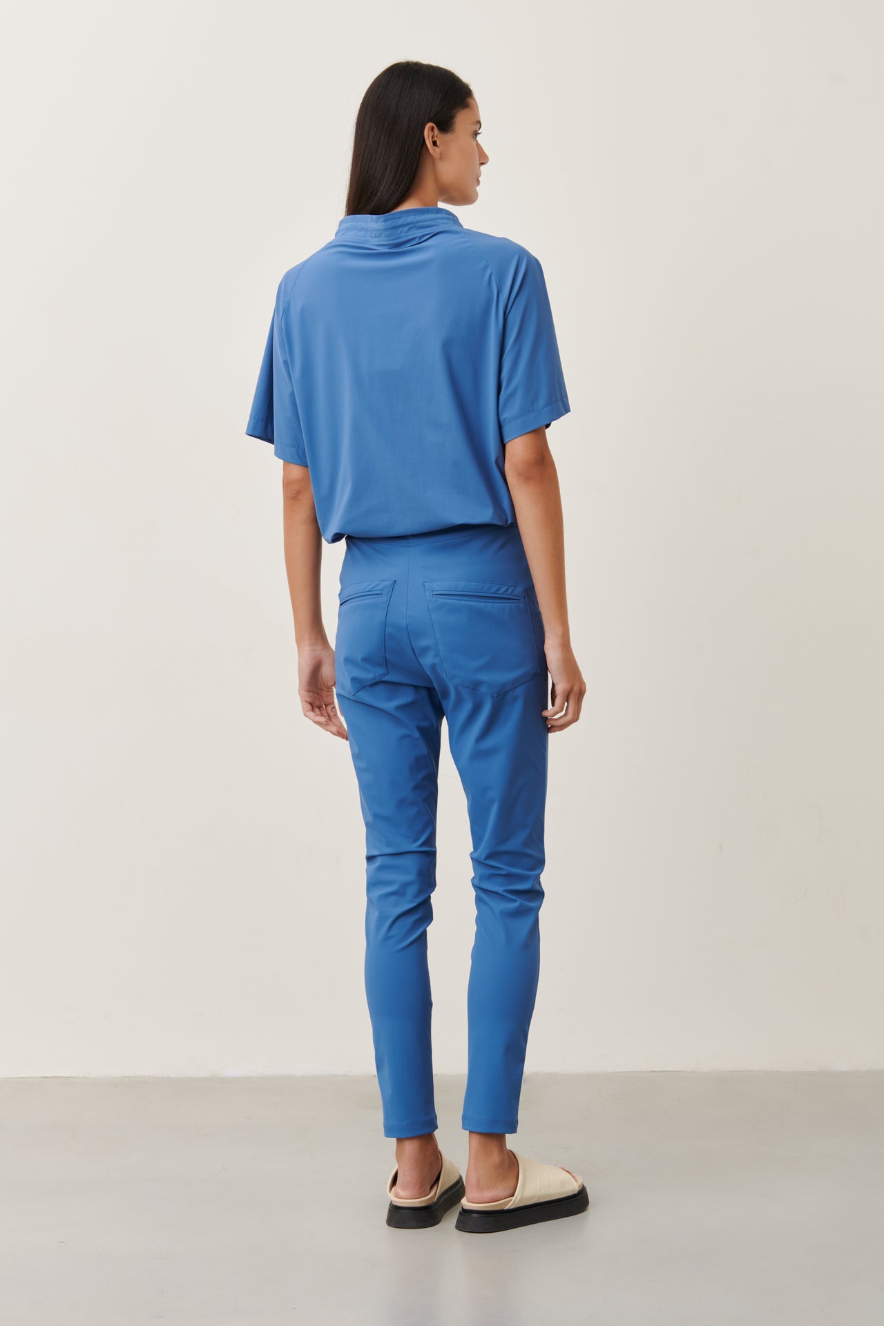 Tanja Pants Technical Jersey | Mid Blue