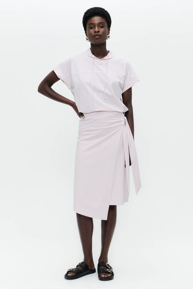 Lucca top technical jersey | Light Pudra