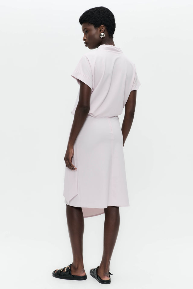 Lucca top technical jersey | Light Pudra