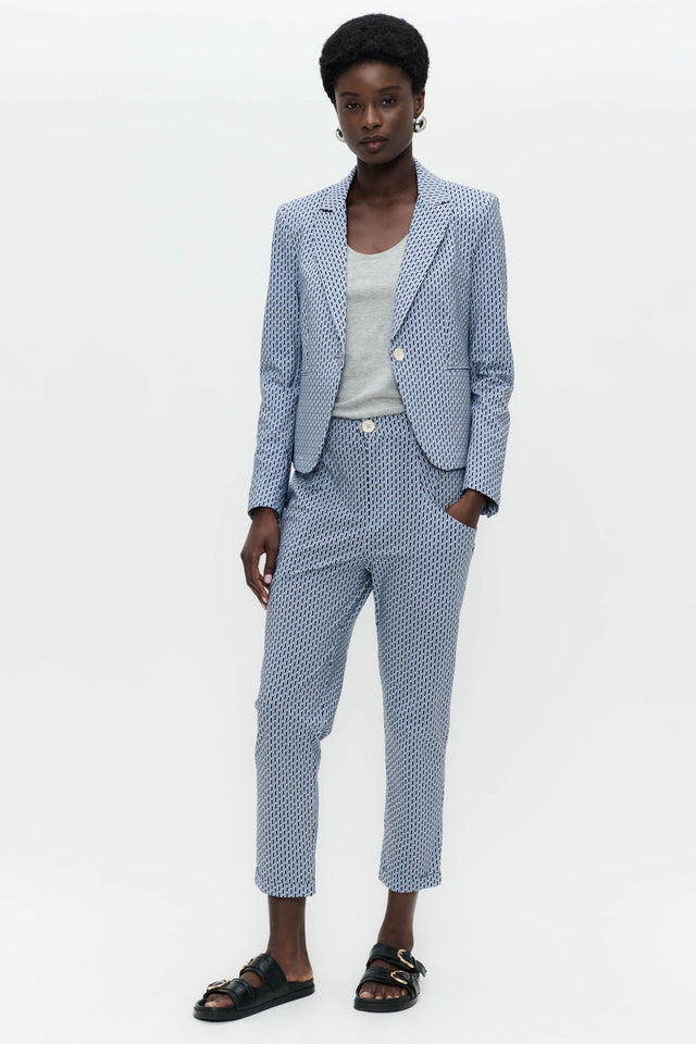 Zella pants technical jersey | Blue Melange