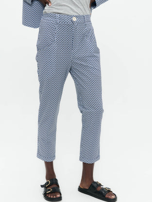 Zella pants technical jersey | Blue Melange
