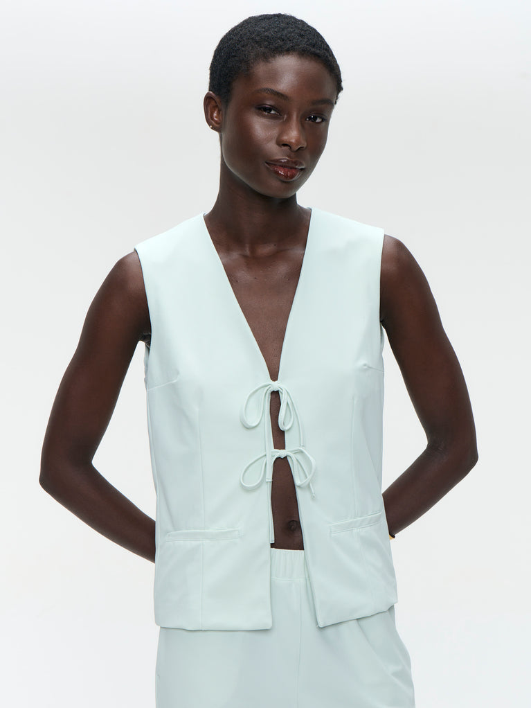 Villa vest technical jersey | Aloe