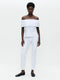 Vera pants technical jersey | White