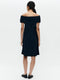 Goldie dress technical jersey | Blue